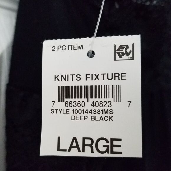 INC International Concepts Cami Sleep Pajama Top Lace Trim Size Large Black NWT - Picture 4 of 6